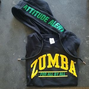 Zumba atritude alert hoodie